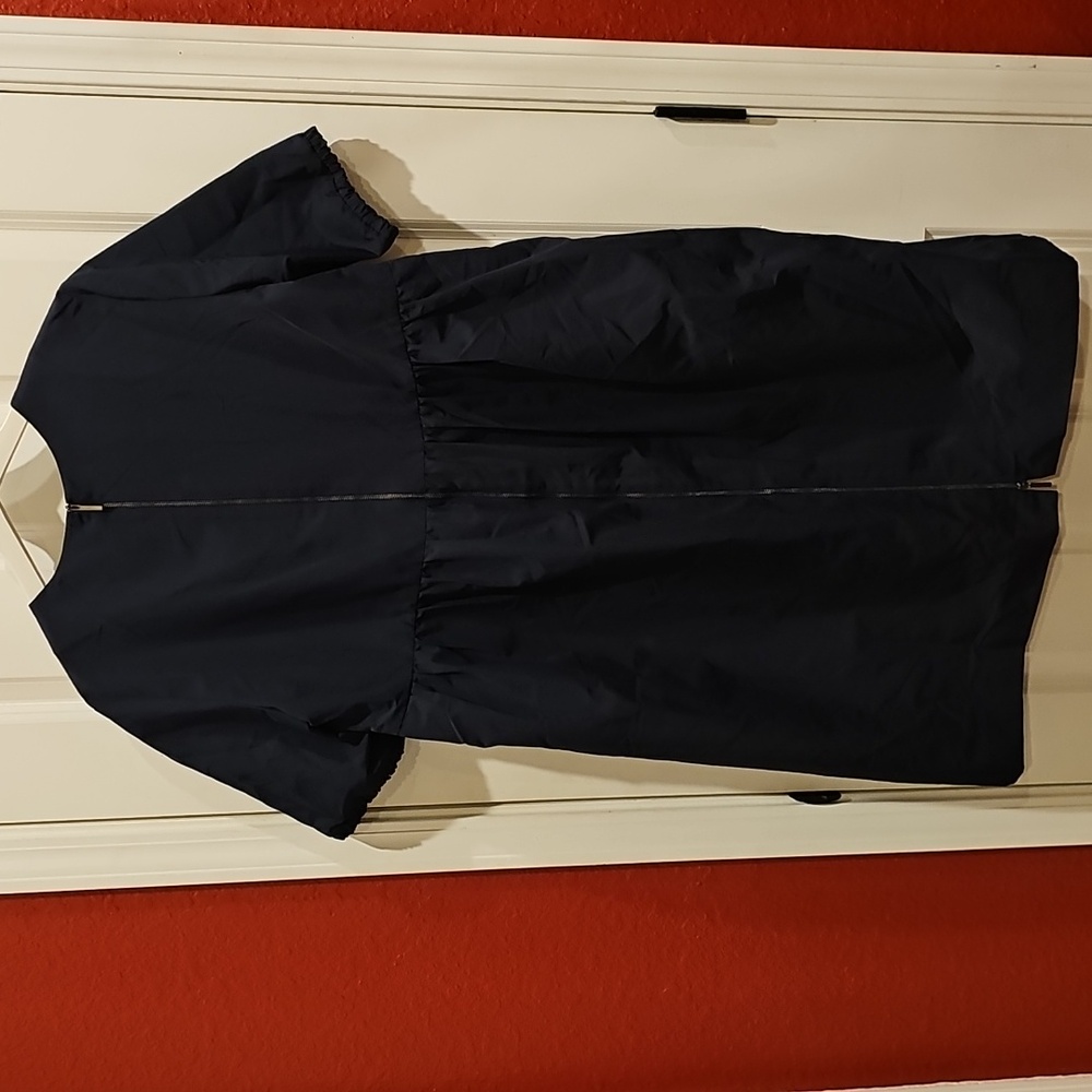 MaxMara Dark Blue Midi Dress - Picture 2 of 5